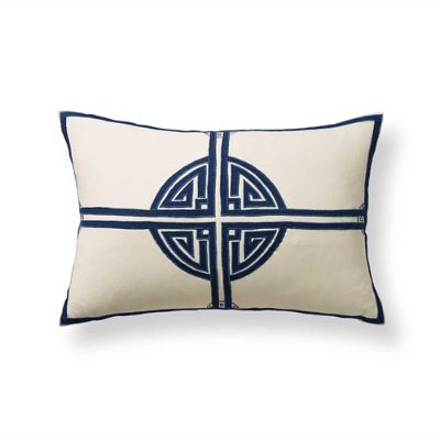 Embroidered Medallion Decorative Pillow Frontgate