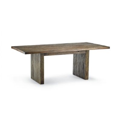 Barlow Distressed Wood Dining Table Frontgate
