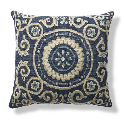 Coastal Aubusson Decorative Pillow Frontgate