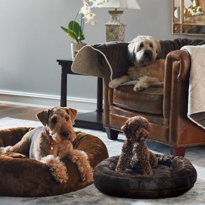 Faux Fur Pet Bed Frontgate