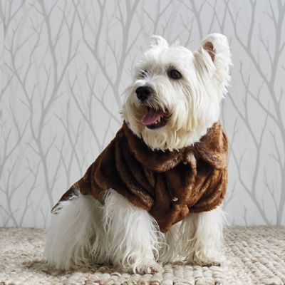 Faux Fur Pet Jacket Frontgate
