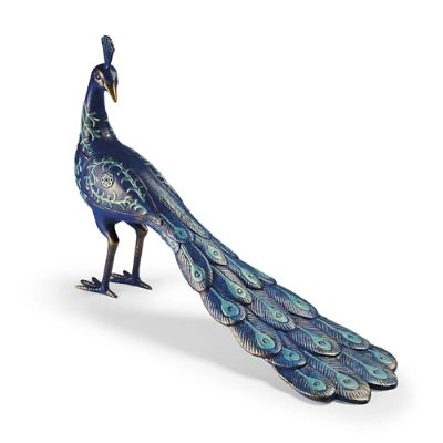 Peacock Garden Sculpture Frontgate