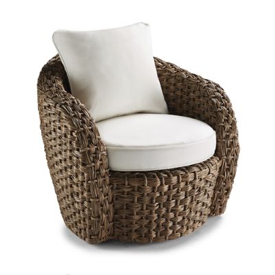 Margaritaville Barbados Swivel Lounger with Cushion Frontgate