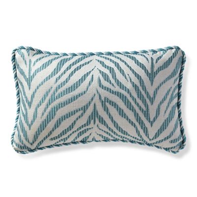 Zebra Linen Aruba Outdoor Lumbar Pillow Frontgate