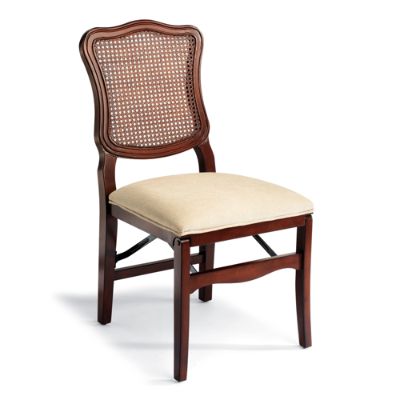 Cane Back Folding Chairs, Set of Two Frontgate