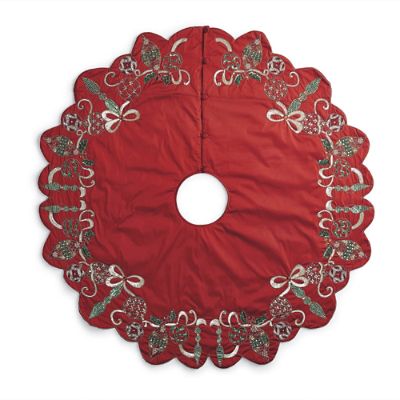 Kim Seybert Holiday Tree Skirt Frontgate