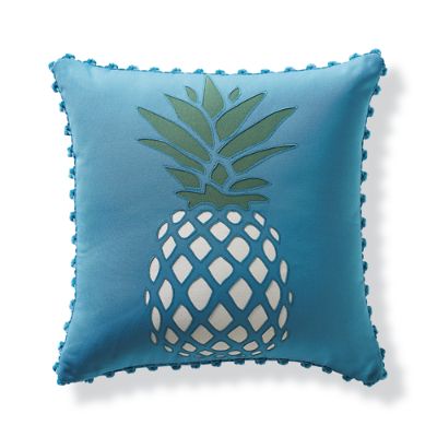 Etched Pineapple Outdoor Pillow Frontgate