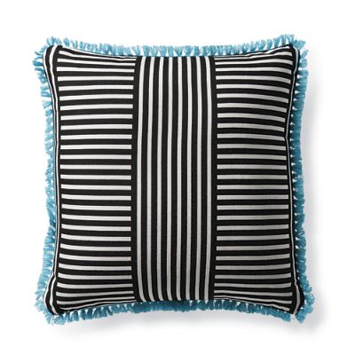 Mod Basket Onyx Outdoor Pillow Frontgate