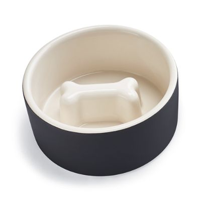 Magisso Slow Eating Ceramic Dog Bowl Frontgate