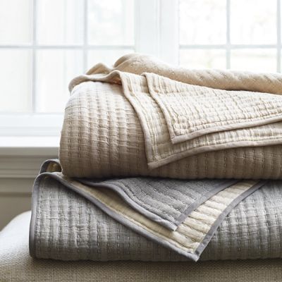 Kantha Pick Stitch Quilt Frontgate