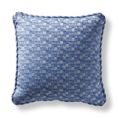 Ikat Tile Air Blue Indoor/Outdoor Pillow Frontgate