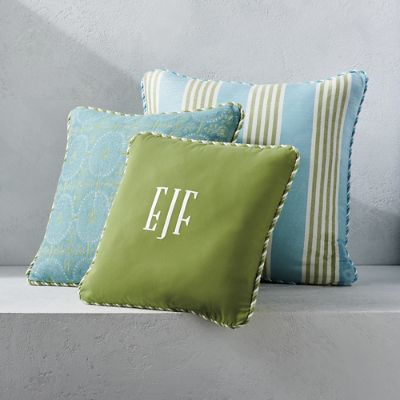 Outdoor Square Pillow with Cording Frontgate