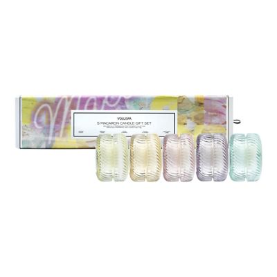 Voluspa Macaron Cloche Candles, Gift Set of Five Frontgate