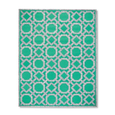 Rattan Lattice Indoor/Outdoor Rug Frontgate
