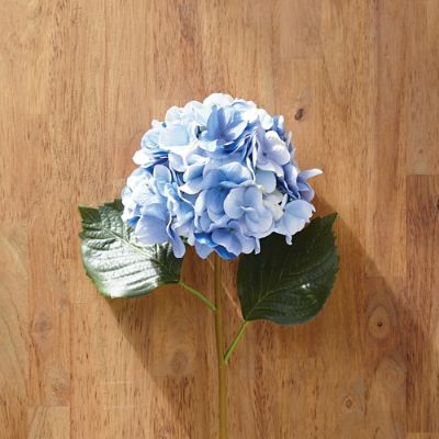 Faux Blue Hydrangea Stems, Set of Six Frontgate