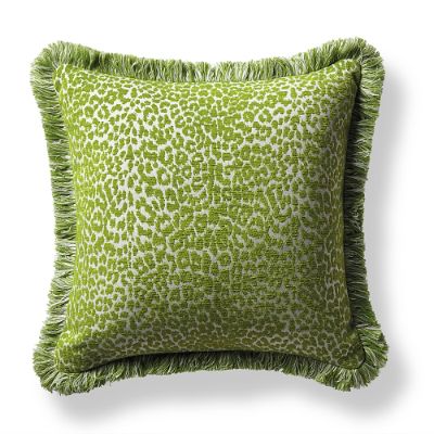 Leopard Luxe Gingko Outdoor Pillow Frontgate