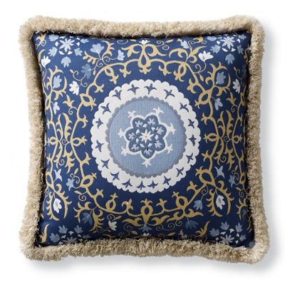 Suzani Medallion Indoor/Outdoor Pillow Frontgate