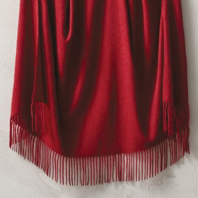 Cashmere Fringe Throw Frontgate
