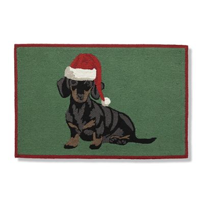 Holiday Dogs Door Mat Frontgate