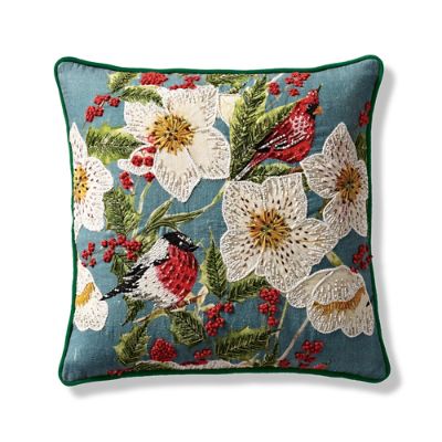 Floral Jewels Decorative Pillow Cover Frontgate