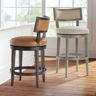 Hunter Swivel Bar & Counter Stool Frontgate