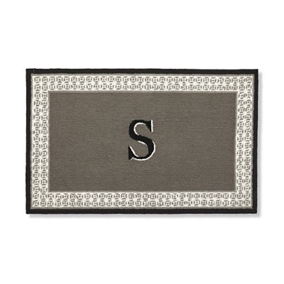 Palm Springs Monogrammed Door Mat Frontgate