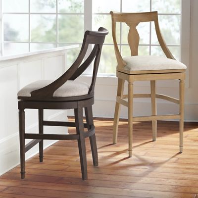 Bexley Swivel Bar & Counter Stool Frontgate