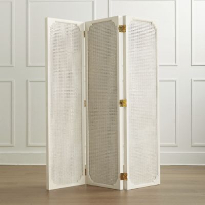 Marion French Cane Room Screen Frontgate