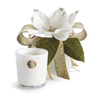Lux 14oz Candle In Holiday Gift Box White Christmas Frontgate