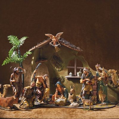 Mark Roberts 17piece da Vinci Nativity Frontgate
