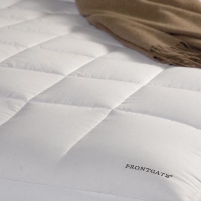 White Goose Down Mattress Pad Frontgate
