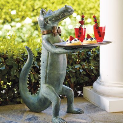 Belvedere Alligator Table Frontgate