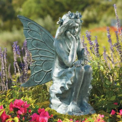 Garden Blossoms Fairy Statue Frontgate