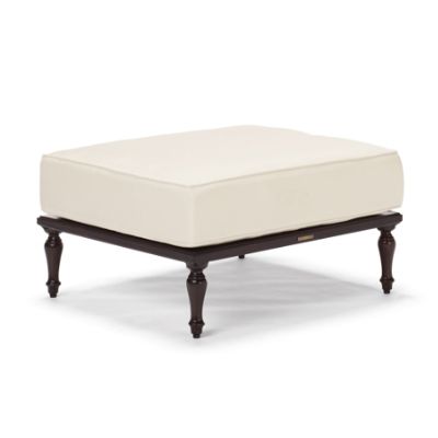 British Colonial Ottoman with Cushion Frontgate