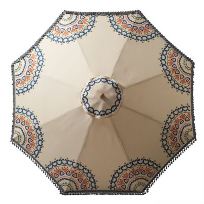 Suzani Handpainted Outdoor Umbrella Frontgate