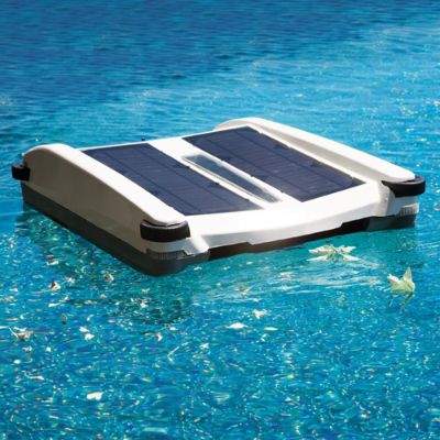 Robotic Solar Breeze Pool Skimmer Frontgate