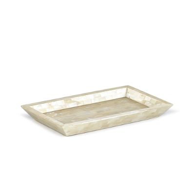 Labrazel White Agate Tray Frontgate