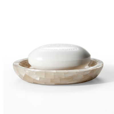 Labrazel White Agate Soap Dish Frontgate