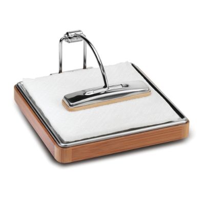 simplehuman® Bamboo Tension Napkin Holder Frontgate