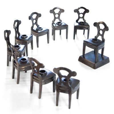 Nine Chair Menorah Frontgate