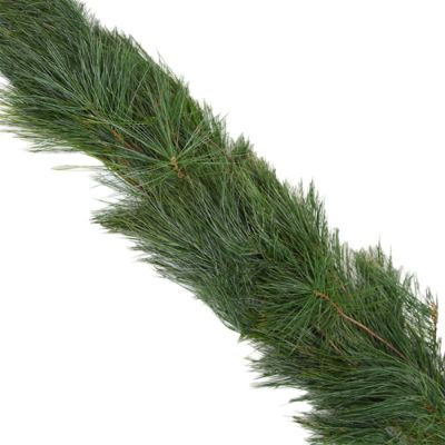 Fresh Classic White Pine Holiday Garland Frontgate