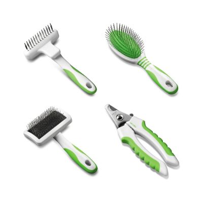 Pet Grooming Tool Kit with Rake Frontgate