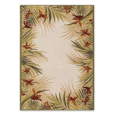 Tropical Palm Outdoor Rug Frontgate