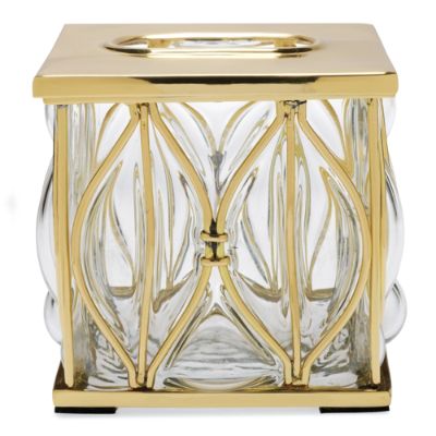 Caged Glass Tissue Holder Frontgate