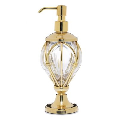 Caged Glass Lotion Dispenser Frontgate
