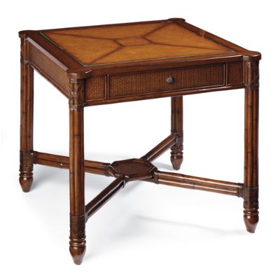 Cayman Square Game Table with Two Chairs Frontgate