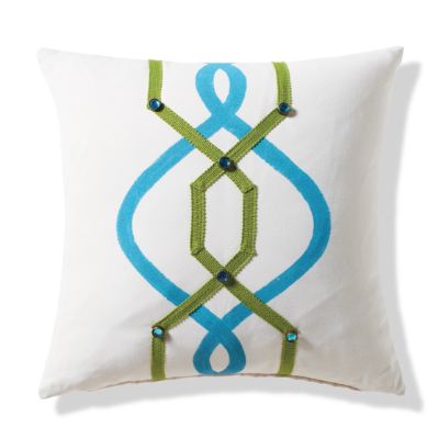 Graphic Jewels Outdoor Pillow Frontgate