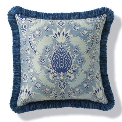 Chiquita Nautical Outdoor Pillow with Fringe Frontgate