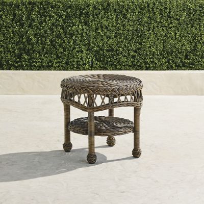 Hampton Round Side Table Frontgate