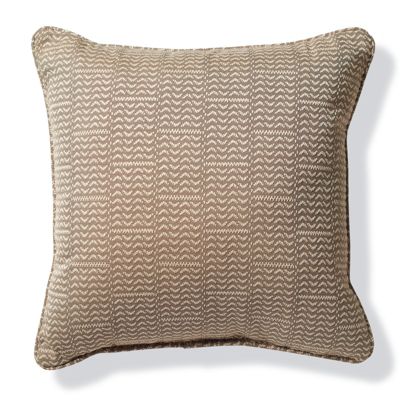 Stitch Putty Outdoor Pillow Frontgate